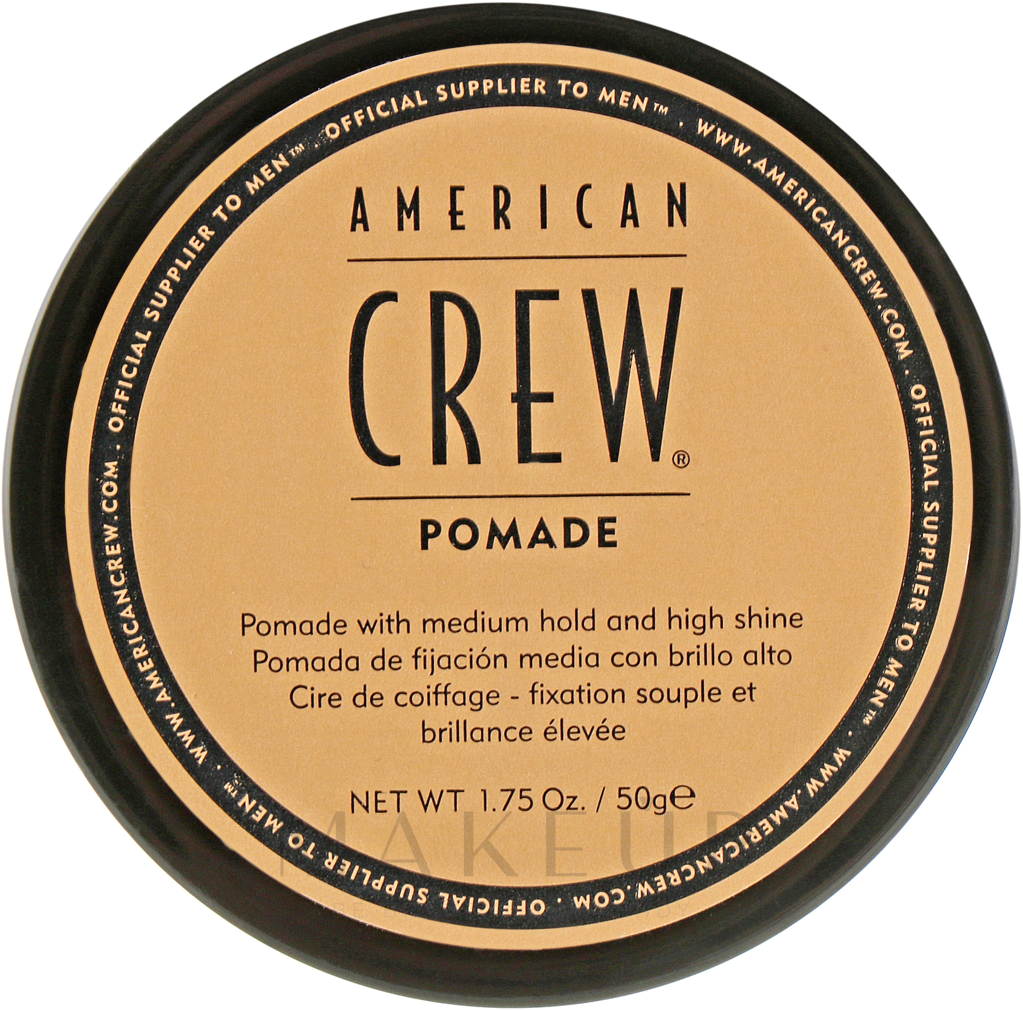 Haarstyling Pomade für mittleren Halt und hoher Glanz - American Crew Classic Pomade — Bild 50 g