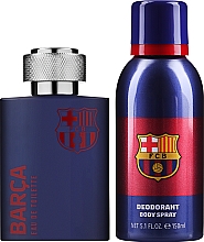Air-Val International FC Barcelona - Set(edt/100ml + sh/gel/150ml) — Bild N2