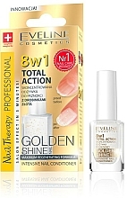 Düfte, Parfümerie und Kosmetik 8in1 Intensive Nagelpflege - Eveline Cosmetics Nail Therapy Professional Golden Shine