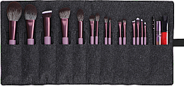 Make-up Pinselset 15-tlg. - Eigshow Beauty Eigshow Makeup Brush Kit In Gift Box Smoke Purple — Bild N3