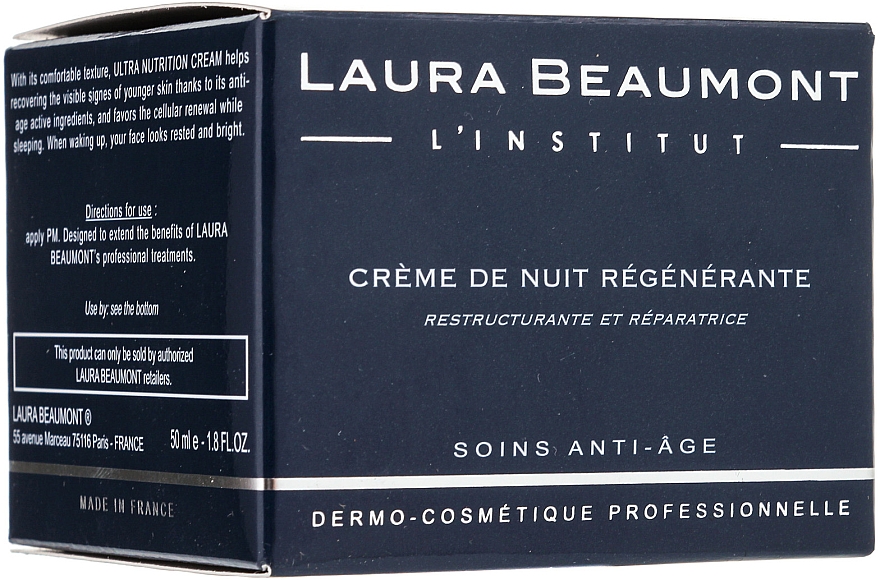 Ultra nährende Anti-Aging Nachtcreme - Laura Beaumont Ultra Nutrition Cream Night Care — Bild N1