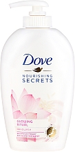 Düfte, Parfümerie und Kosmetik Flüssige Handseife "Lotus" - Dove Nourishing Secrets Glowing Ritual Hand Wash