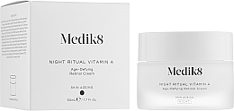 Düfte, Parfümerie und Kosmetik Anti-Aging Gesichtscreme für die Nacht mit Vitamin A - Medik8 Night Ritual Vitamin A