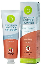 Multifunktionale Zahnpasta zum Aufhellen Erdbeere und Minze - Beconfident Multifunctional Whitening Toothpaste Strawberry Mint — Bild N1