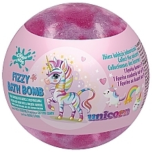 Badebombe - Chlapu Chlap Fizzy Unicorn Bath Bomb Cotton Candy  — Bild N1