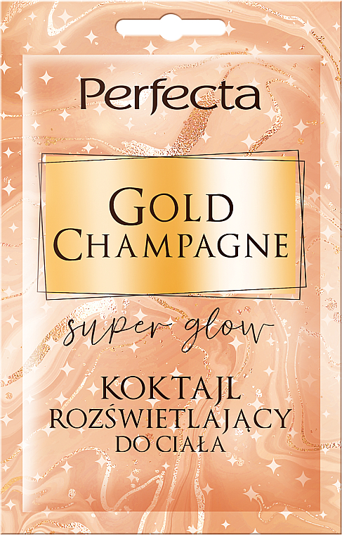 Körpercocktail mit Glanz - Perfecta Gold Champagne Super Clow — Bild N1