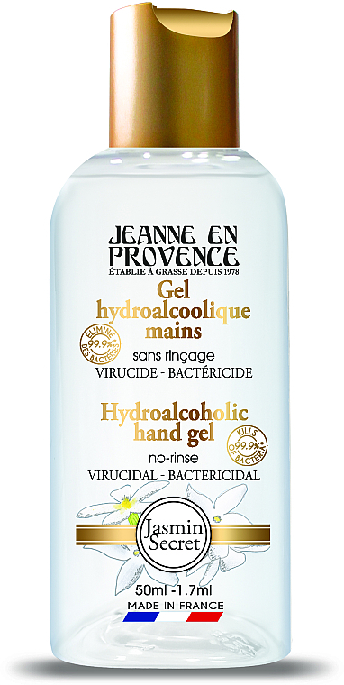Jeanne en Provence Jasmin Secret - Hydroalkoholisches Gel für die Hände mit Jasmin Secret — Bild N1
