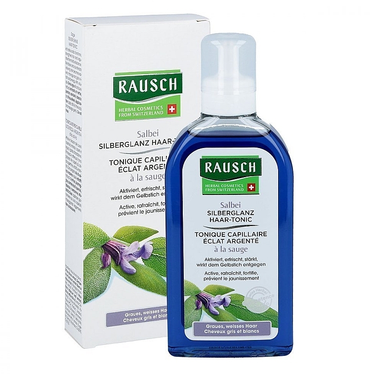 Tonic für graues und blondiertes Haar - Rausch Sage Silver-Shine Hair Tonic — Bild N1