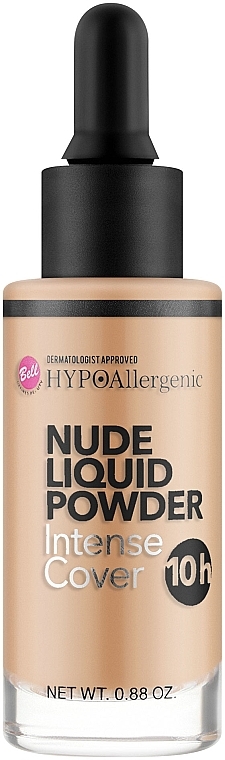 Hypoallergene Foundation - Bell HypoAllergenic Nude Liquid Powder Foundation — Bild N1