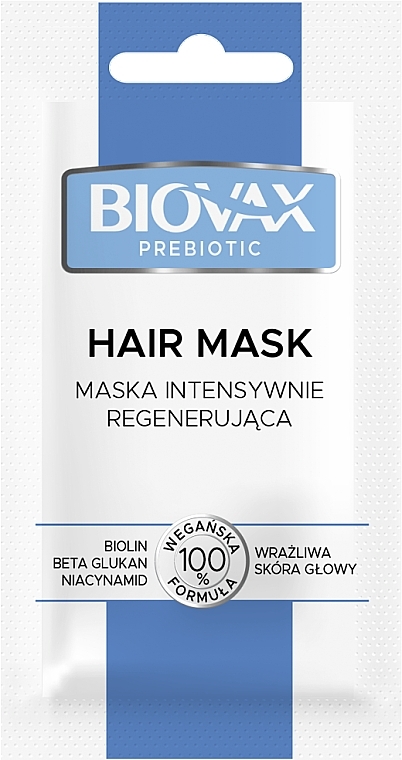 GESCHENK! Intensiv regenerierende Maske - Biovax Prebiotic Mask Intensively Travel Size — Bild N1