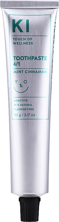 100% Natürliche fluoridfreie Zahnpasta mit Kardamom und Minze - You & Oil Touch of Wellness Mint Cinnamon Toothpaste — Bild N1