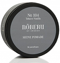 Haarpomade - Noberu Of Sweden No 104 Tobacco Vanilla Shine Pomade — Bild N1
