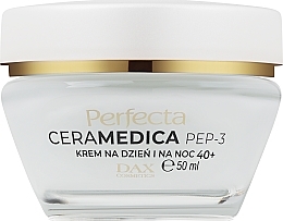 Düfte, Parfümerie und Kosmetik Anti-Falten-Creme für Tag und Nacht 40+ - Perfecta Ceramedica Pep-3 Face Cream 40+