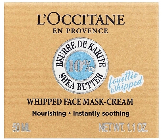 Cremige Gesichtsmaske - LOccitane En Provence Whipped Face Mask-Cream — Bild N2