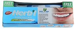 Düfte, Parfümerie und Kosmetik Mundpflegeset Smokers - Dabur Herb`l (Zahnbürste 1 St. + Zahnpasta 150g)