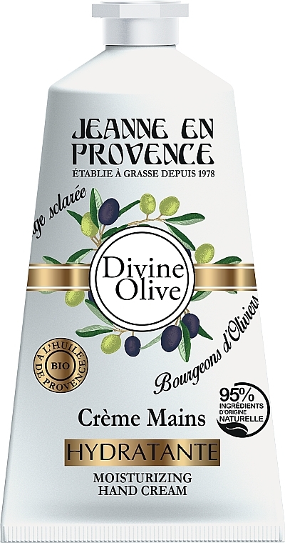 Pflegende Handcreme - Jeanne en Provence Divine Olive Douche Huile — Bild N1