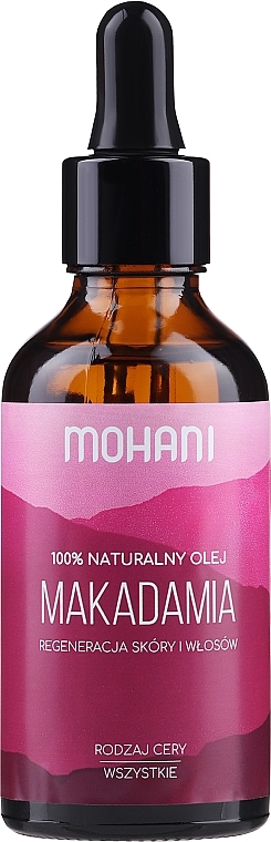 Natürliches regenerierendes Macadamiaöl für Haut und Haare - Mohani Macadamia Oil