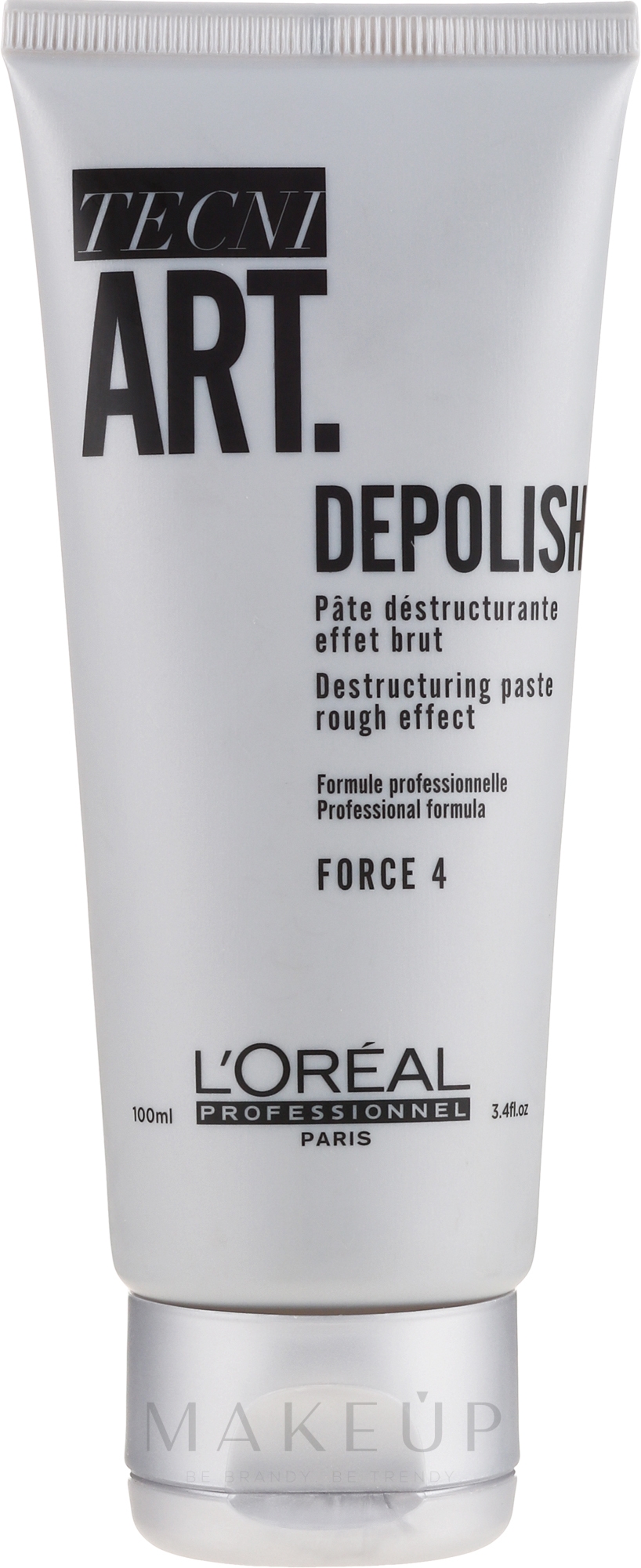 Destrukturierende Haarpaste mit starkem Halt - L’Oréal Professionnel Tecni.art Depolish Force 4 — Bild 100 ml