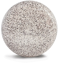 Düfte, Parfümerie und Kosmetik Bimsstein oval grau - Kalliston Pumice Stone Small Round