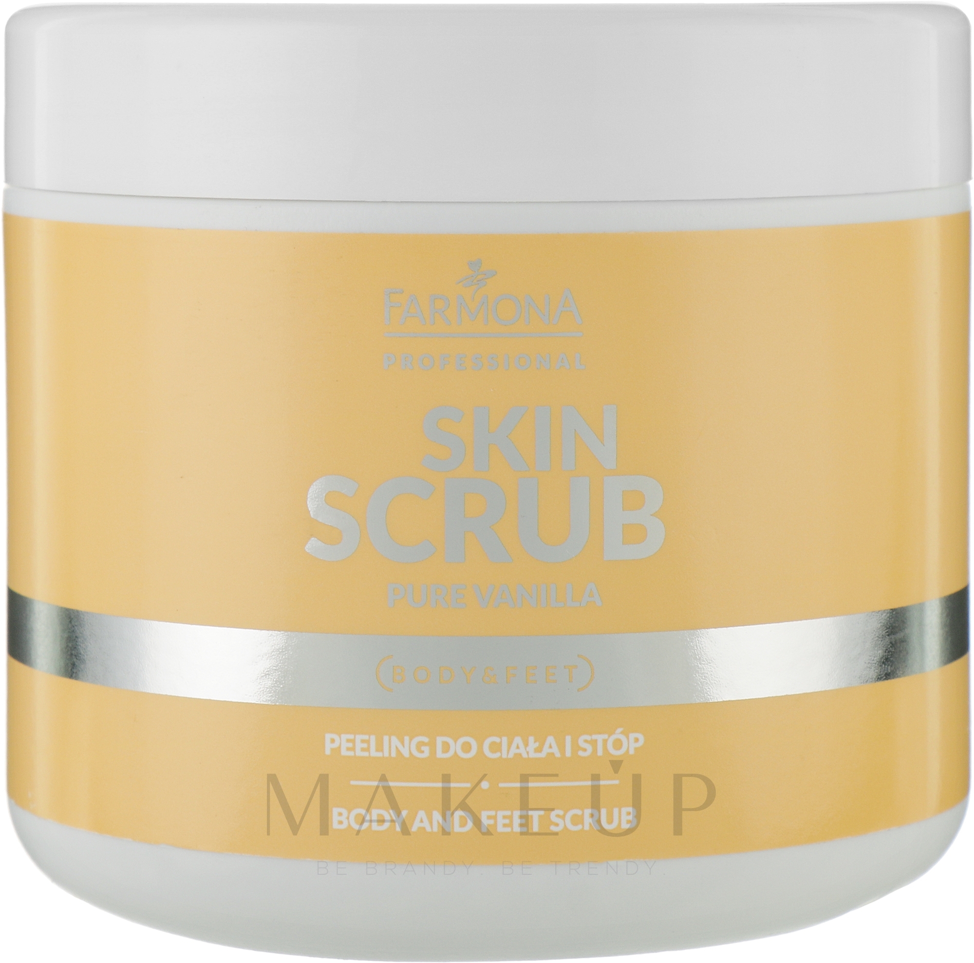Körper- und Fußpeeling mit Vanille - Farmona Professional Pure Vanilla Skin Scrub — Bild 500 g