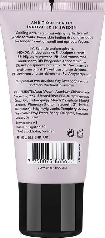 Deodorant Antitranspirant - Lowengrip Cool Me Deodorant Anti-perspirant  — Bild N2