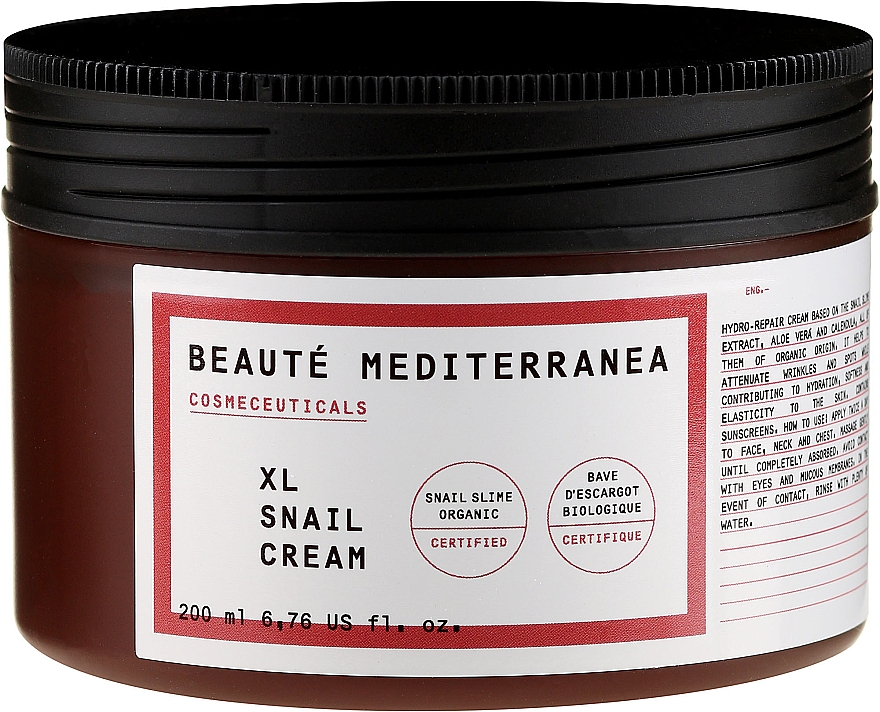 Körpercreme mit Schneckenschleimextrakt - Beaute Mediterranea Snail Cream — Bild N3