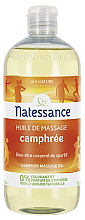 Düfte, Parfümerie und Kosmetik Bio-Massageöl - Natessance Massage Oil with Camphor