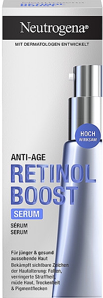 Anti-Aging Gesichtsserum mit Retinol - Neutrogena Retinol Boost Serum — Bild N1