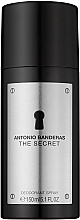 Düfte, Parfümerie und Kosmetik Antonio Banderas The Secret - Deospray 