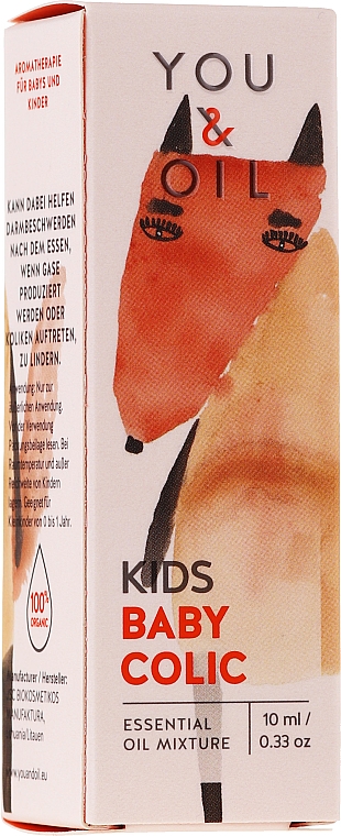 Ätherische Ölmischung für Babys gegen Blähungen und Koliken - You & Oil KI Kids-Baby Colic Essential Oil Mixture For Kids — Bild N2