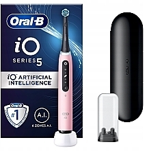 Elektrische Zahnbürste mit Etui rosa - Oral-B iO Series 5 Pink — Bild N2