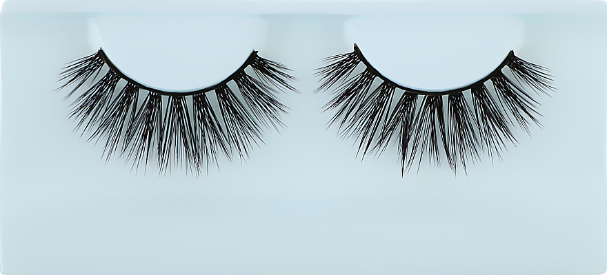 Falsche Wimpern №19 - Huda Beauty Luxe Silk Lash Lottie 19 — Bild N1