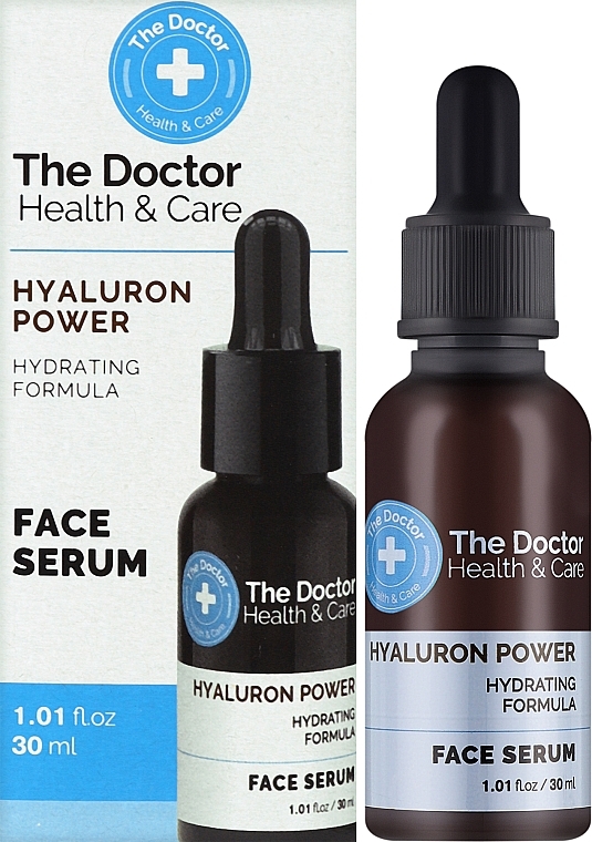 Gesichtsserum - The Doctor Health & Care Hyaluron Power Face Serum  — Bild N2