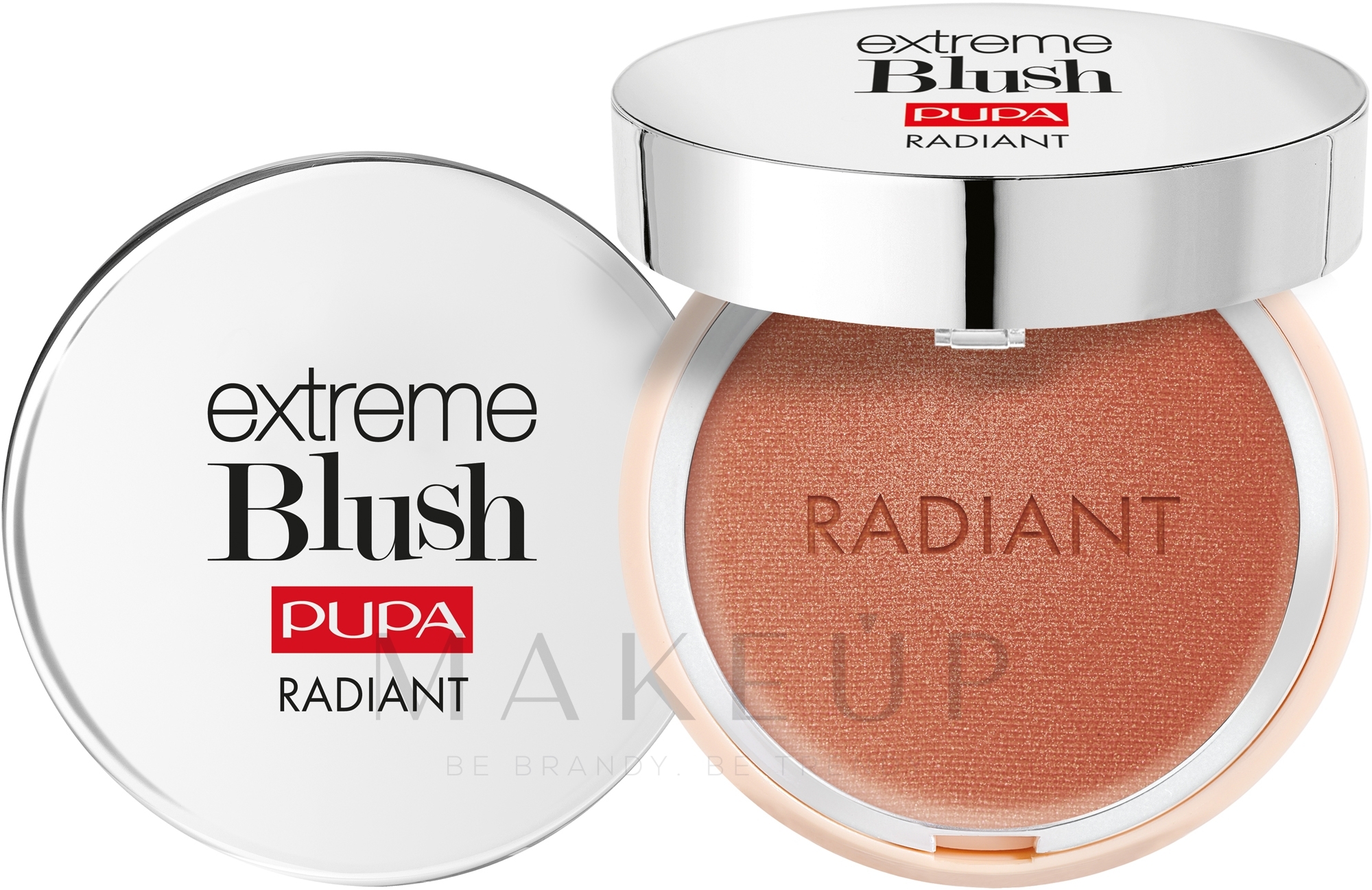 Gesichtsrouge mit glänzendem Finish - Pupa Extreme Blush Radiant — Bild 010 - Bronze Fever