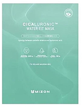 Düfte, Parfümerie und Kosmetik Tuchmaske für das Gesicht mit Centella Asiatica und Hyaluronsäure - Mizon Cicaluronic Water Fit Mask