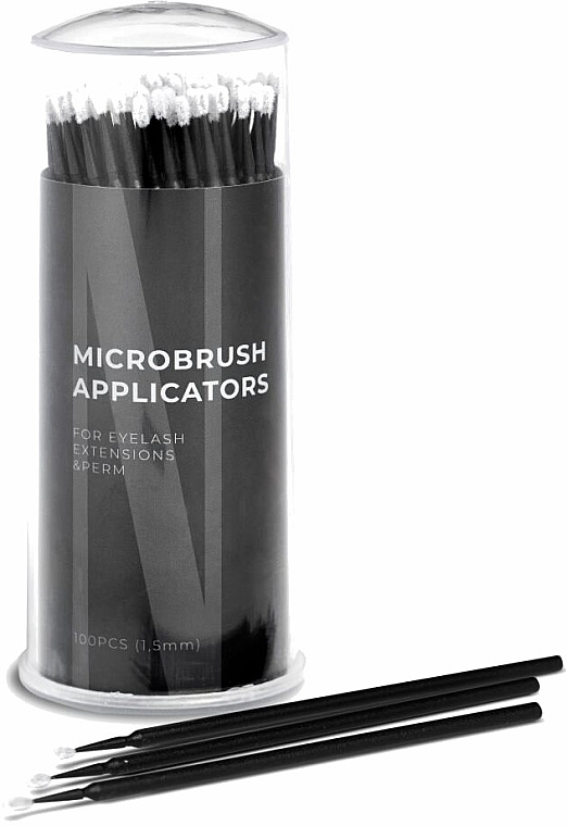 Nanolash Microbrush Applicators - Fusselfreie Wimpernapplikatoren 1,5 mm 100 St. — Bild N2