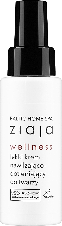 Leichte feuchtigkeitsspendende Gesichtscreme mit Lifting-Effekt - Ziaja Baltic Home Spa Wellness Lekki Krem Do Twarzy — Bild N1