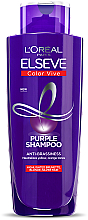 Collor-Shampoo für blondiertes, gesträhntes und silbernes Haar - L'Oreal Paris Elseve Purple — Bild N1