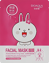 Düfte, Parfümerie und Kosmetik Kirschblüten-Essenz-Maske - Bioaqua Fasial Animal Mask Rabbit