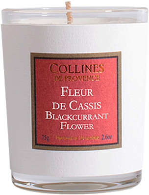 Duftkerze Blackcurrant Flower - Collines de Provence Blackcurrant Flower Candles — Bild N1