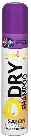 Trockenshampoo für blondes und helles Haar - Ronney Dry Shampoo Blonde & Light — Bild N1
