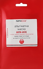Düfte, Parfümerie und Kosmetik Alginatmaske gegen Akne mit Teebaumöl und Myoxynol - NanoCode Algo Masque