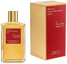 Düfte, Parfümerie und Kosmetik Maison Francis Kurkdjian Baccarat Rouge 540 Sparkling Body Oil - Parfümiertes Körperöl