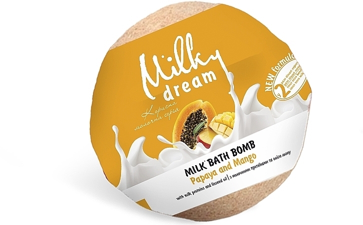 Badebombe Papaya und Mango - Milky Dream — Bild N1