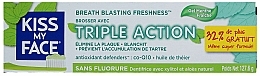 Zahnpasta - Kiss My Face Triple Action Toothpaste — Bild N1