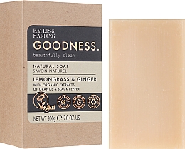Düfte, Parfümerie und Kosmetik Naturseife Lemongrass & Ginger - Baylis & Harding Goodness Sea Lemongrass & Ginger Natutal Soap