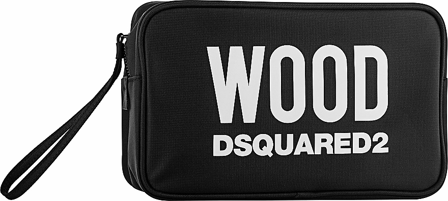Dsquared2 Wood Pour Homme - Duftset (Eau de Toilette 100ml + Duschgel 100ml + Kosmetiktasche) — Bild N4