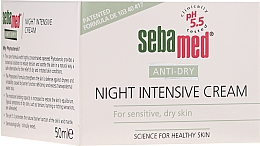 Feuchtigkeitsspendende und pflegende Nachtcreme - Sebamed Anti Dry Night Defence Cream — Bild N2