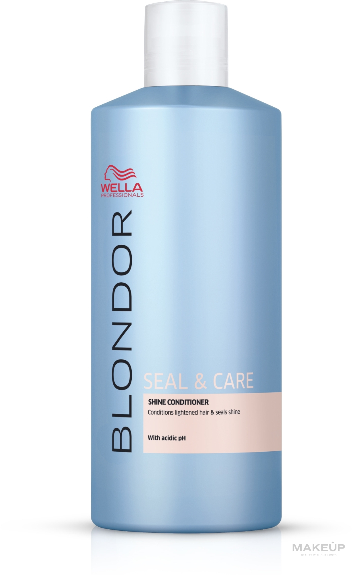 Stabilisierende Nachbehandlung für blondiertes Haar - Wella Professionals BLONDOR Blonde Seal & Care — Bild 500 ml