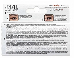 Magnetische falsche Wimpern - Ardell Magnetic Lash 3D Faux Mink 854 — Bild N3